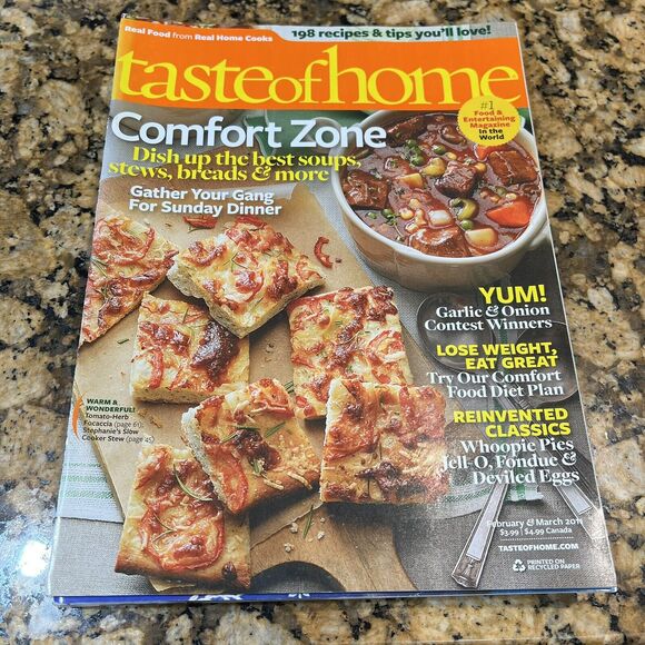 Lot Of Taste Of Homes Cooking Back Issues Recipes Magazines 2011 set Of 6 - Picture 2 of 16